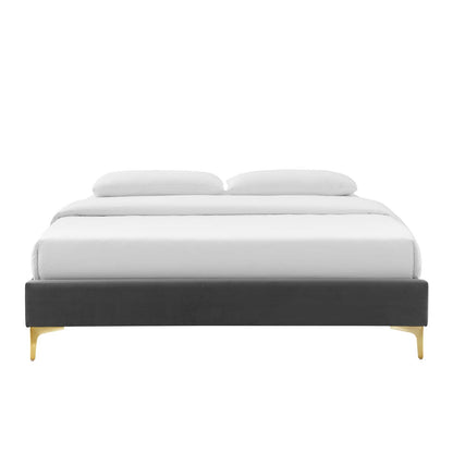 Sutton Performance Velvet Bed Frame By HouseBean