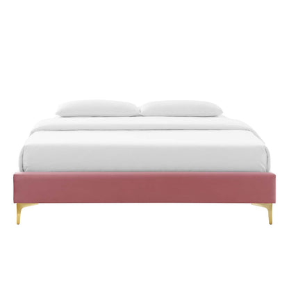 Sutton Performance Velvet Bed Frame By HouseBean