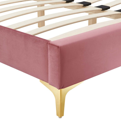 Sutton Performance Velvet Bed Frame By HouseBean