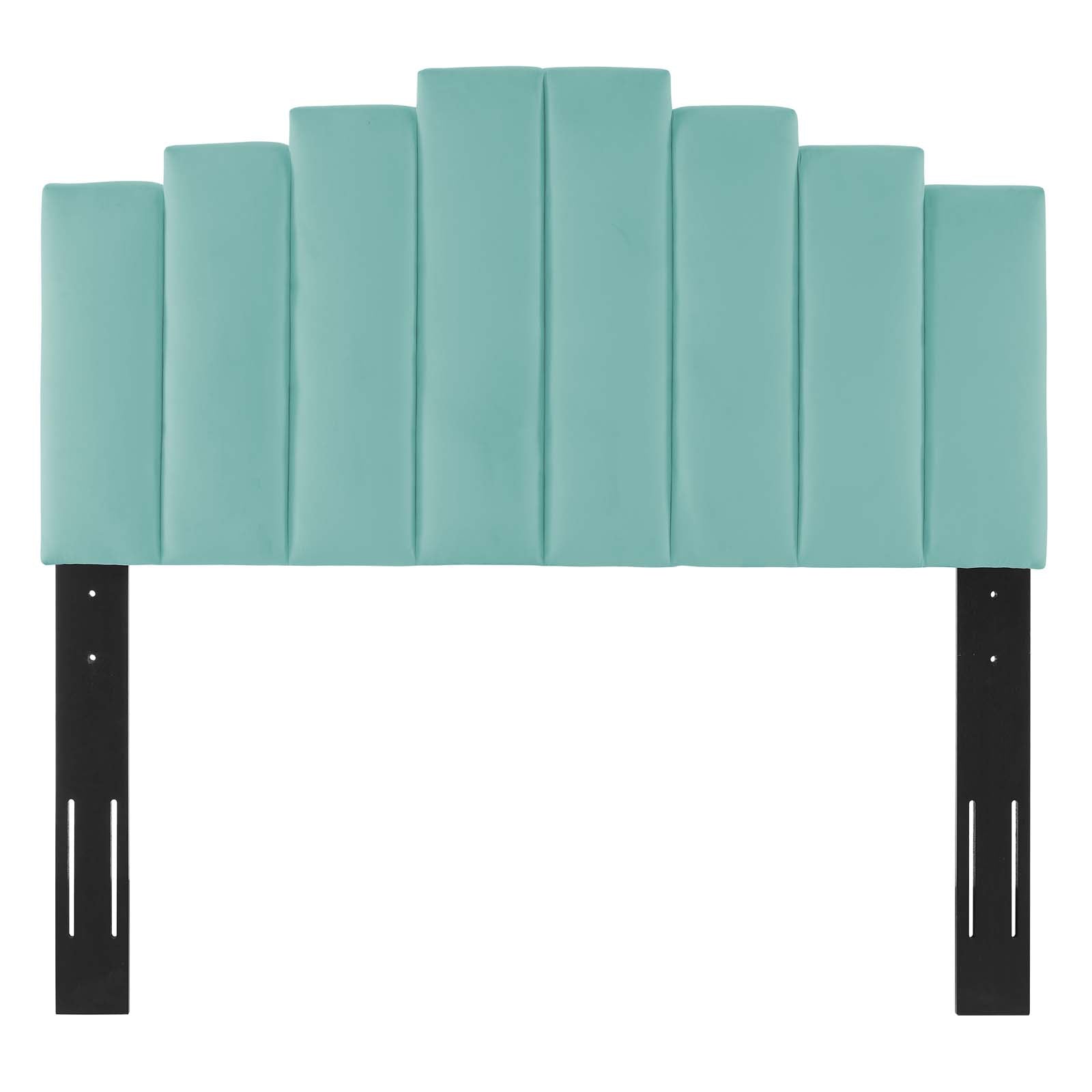 Noelle Performance Velvet Headboard By HouseBean