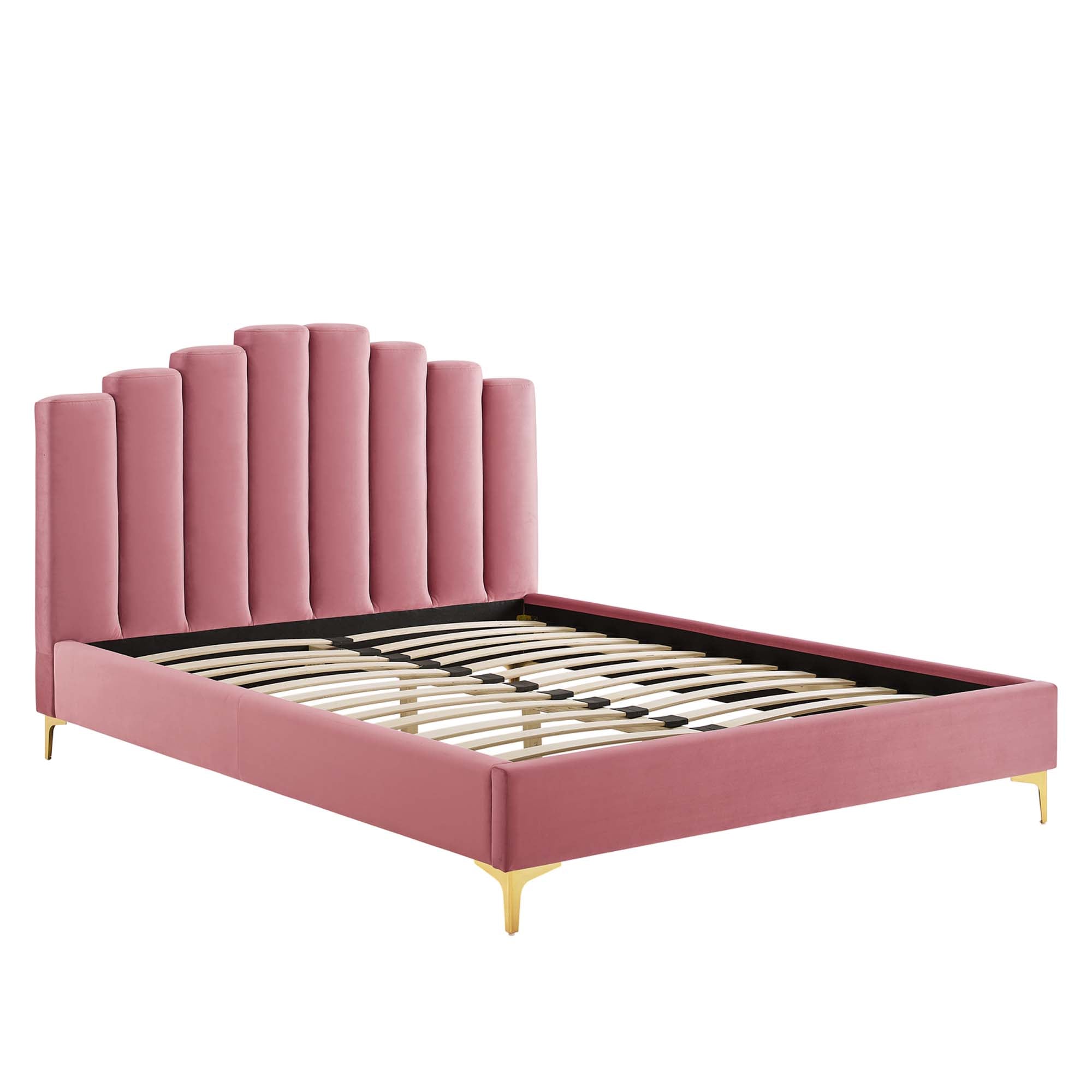 Olivia Performance Velvet Platform Bed by Modway