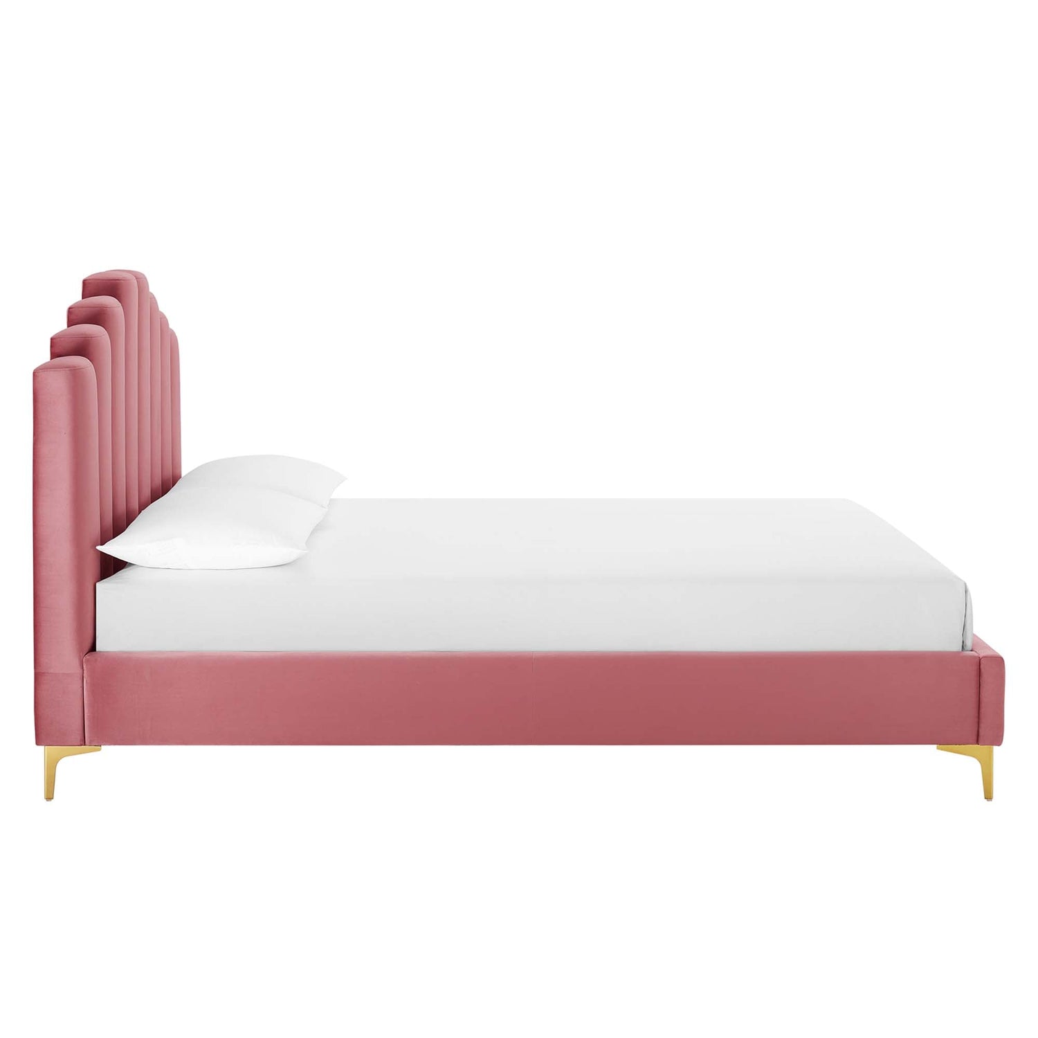 Olivia Performance Velvet Platform Bed by Modway