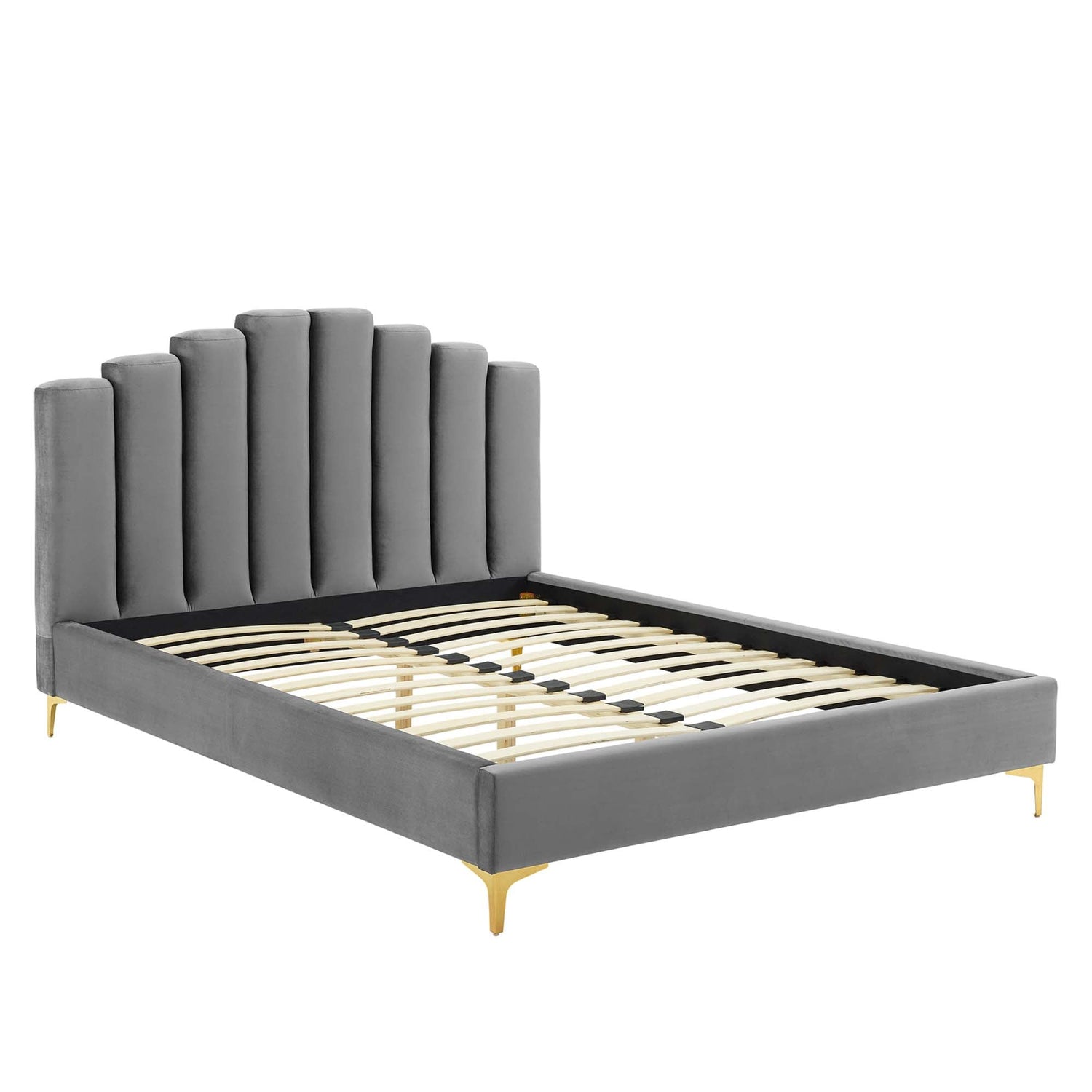 Olivia Performance Velvet Platform Bed by Modway