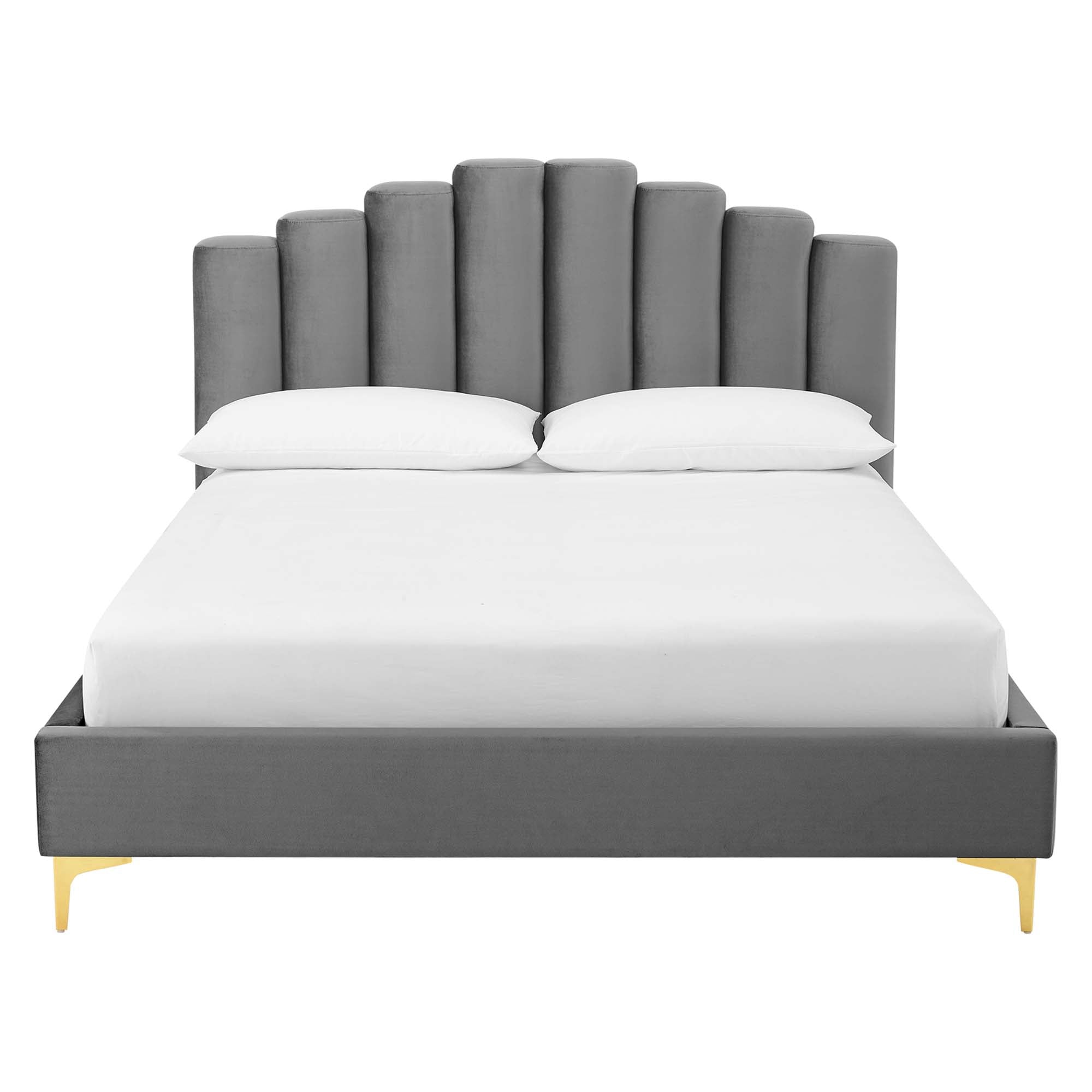 Olivia Performance Velvet Platform Bed by Modway