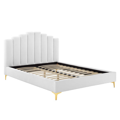 Olivia Performance Velvet Platform Bed by Modway