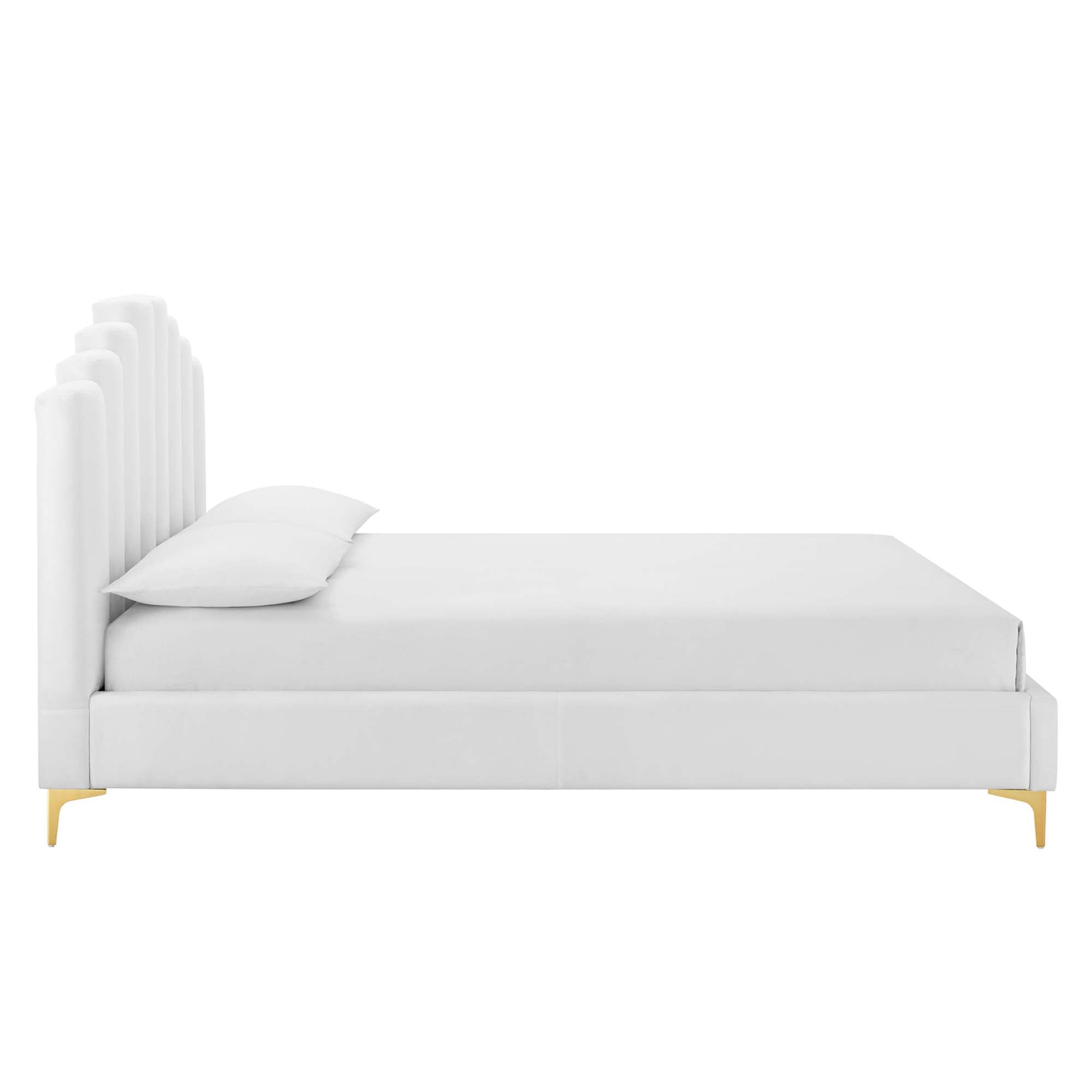 Olivia Performance Velvet Platform Bed by Modway