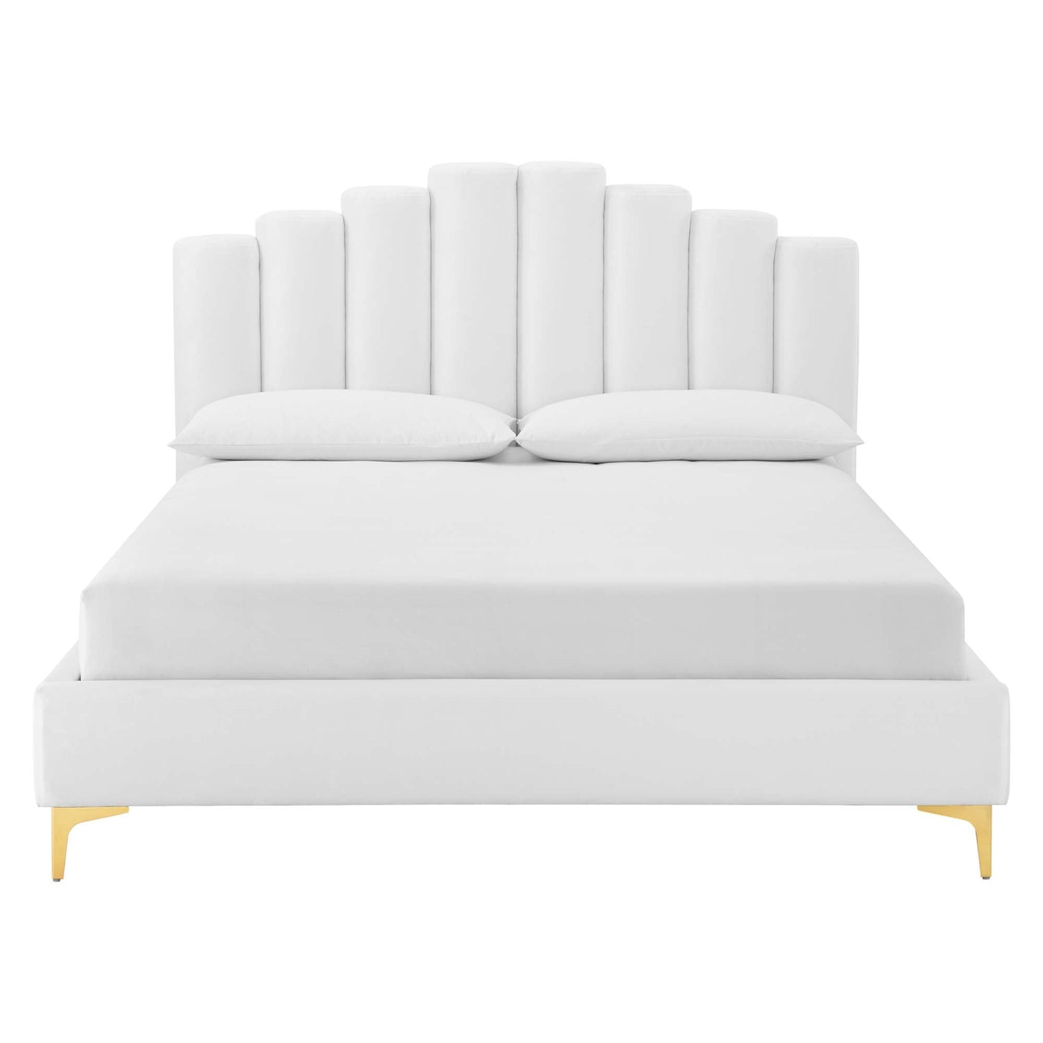 Olivia Performance Velvet Platform Bed by Modway