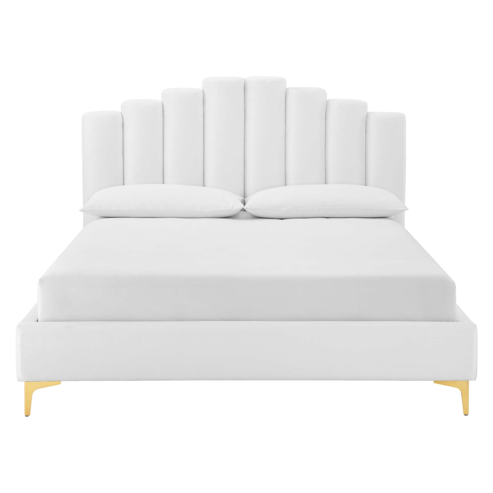 Olivia Performance Velvet Platform Bed by Modway