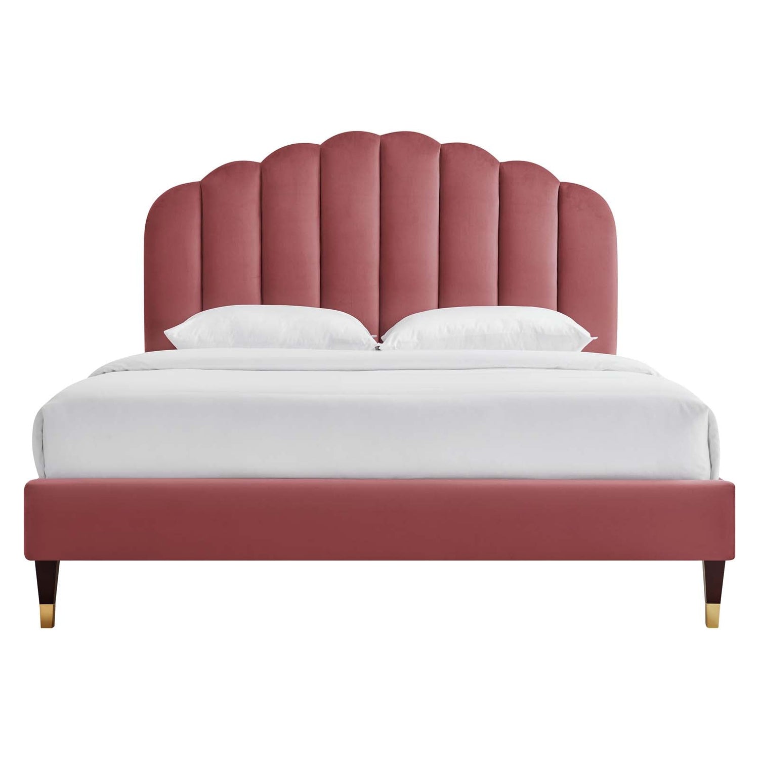 Daisy Performance Velvet Platform Bed by Modway