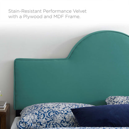 Dawn Performance Velvet Headboard By HouseBean