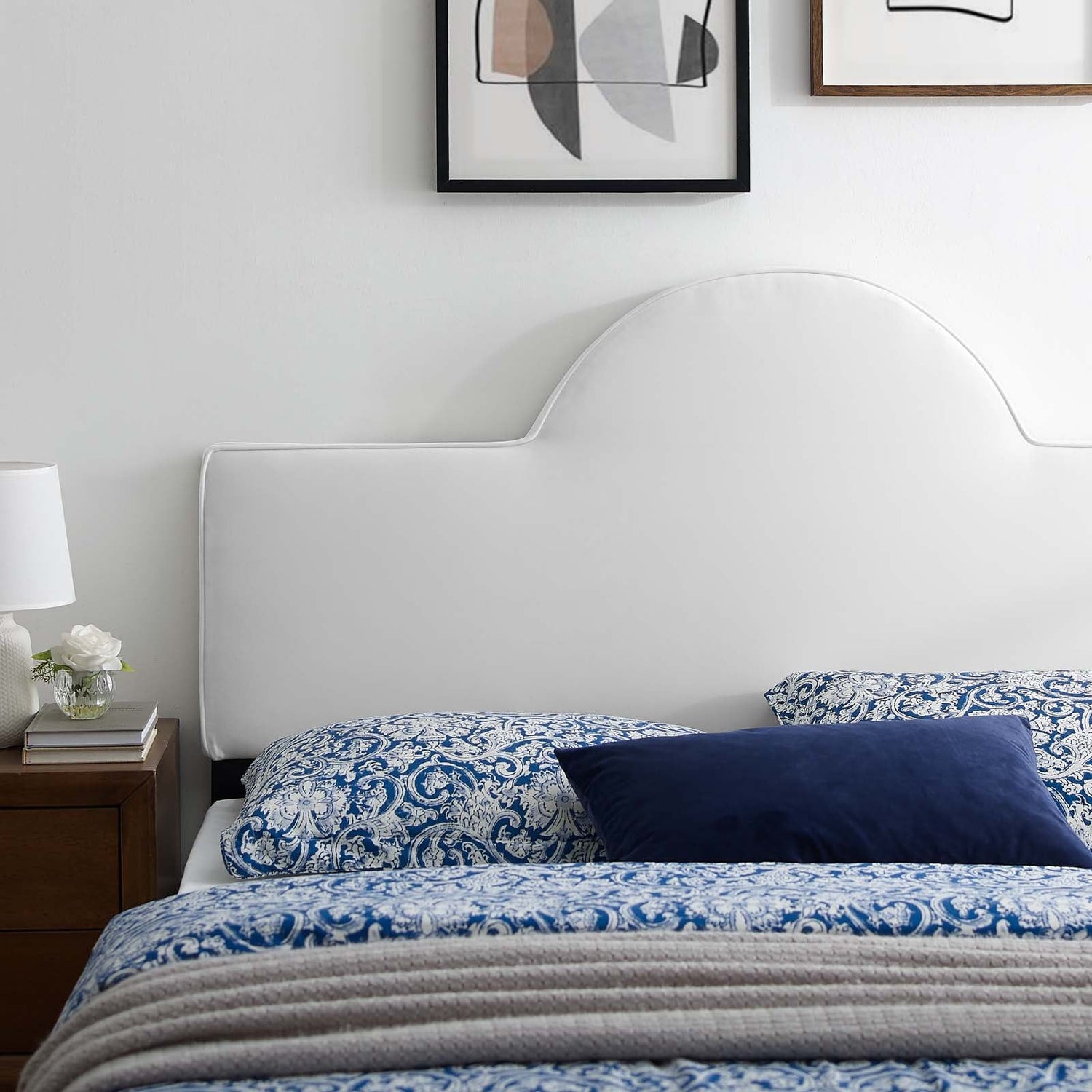 Dawn Performance Velvet Headboard By HouseBean