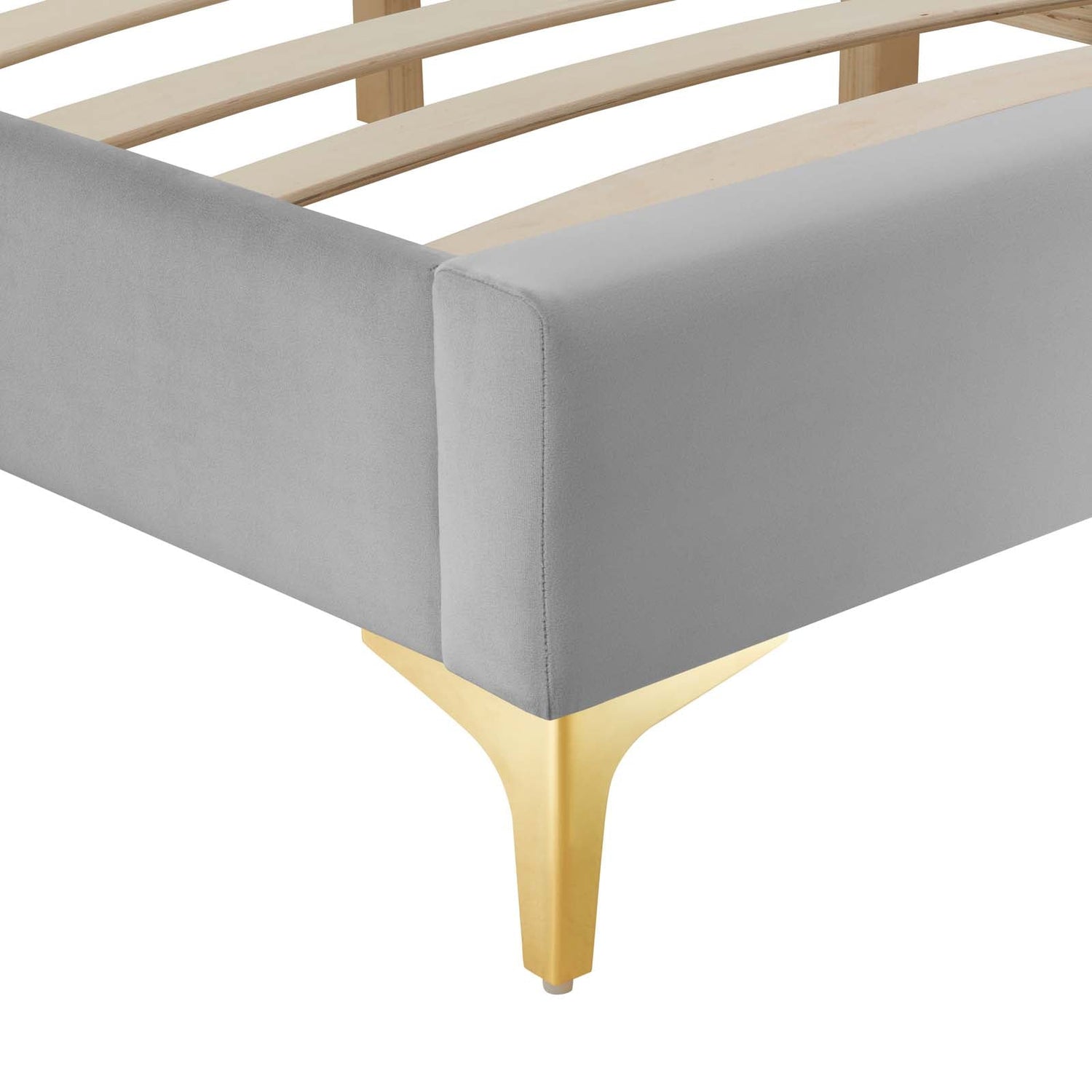 Sutton Performance Velvet Bed Frame By HouseBean