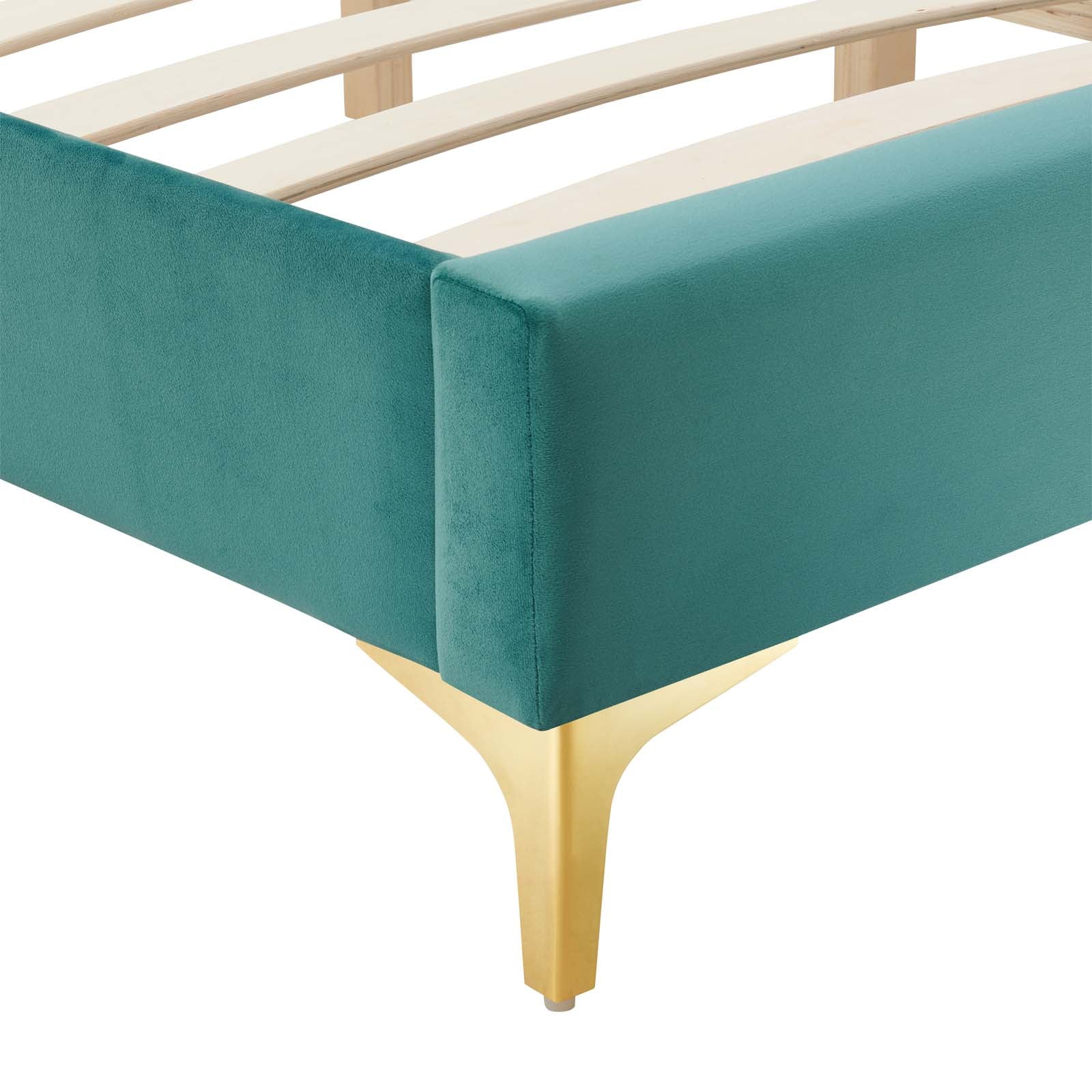 Sutton Performance Velvet Bed Frame By HouseBean