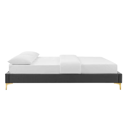 Sutton Performance Velvet Bed Frame By HouseBean