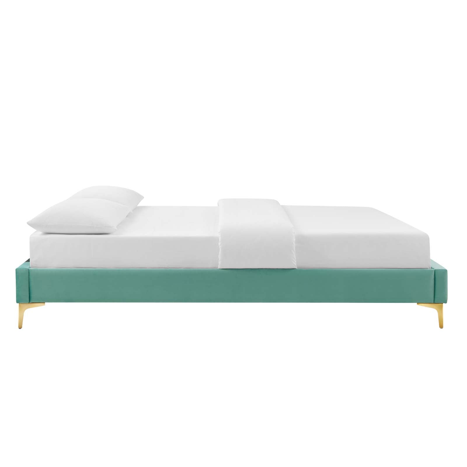 Sutton Performance Velvet Bed Frame By HouseBean