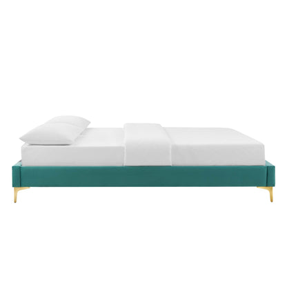 Sutton Performance Velvet Bed Frame by Modway