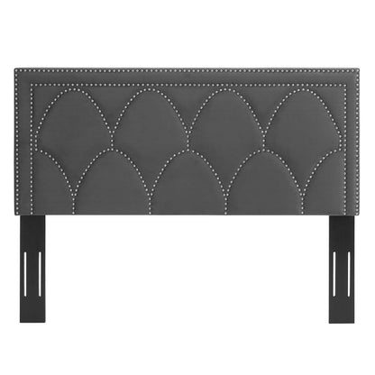 Greta Performance Velvet Headboard By HouseBean