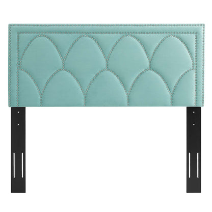 Greta Performance Velvet Headboard By HouseBean