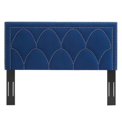 Greta Performance Velvet Headboard By HouseBean