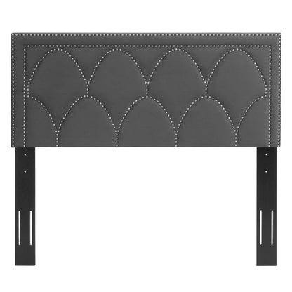 Greta Performance Velvet Headboard By HouseBean