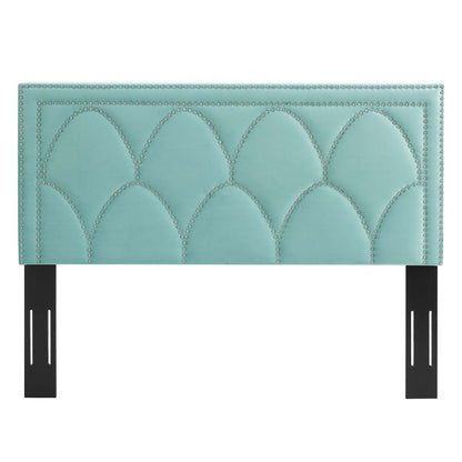 Greta Performance Velvet Headboard By HouseBean