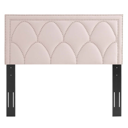 Greta Performance Velvet Headboard By HouseBean