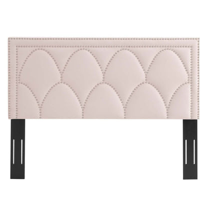 Greta Performance Velvet Headboard By HouseBean