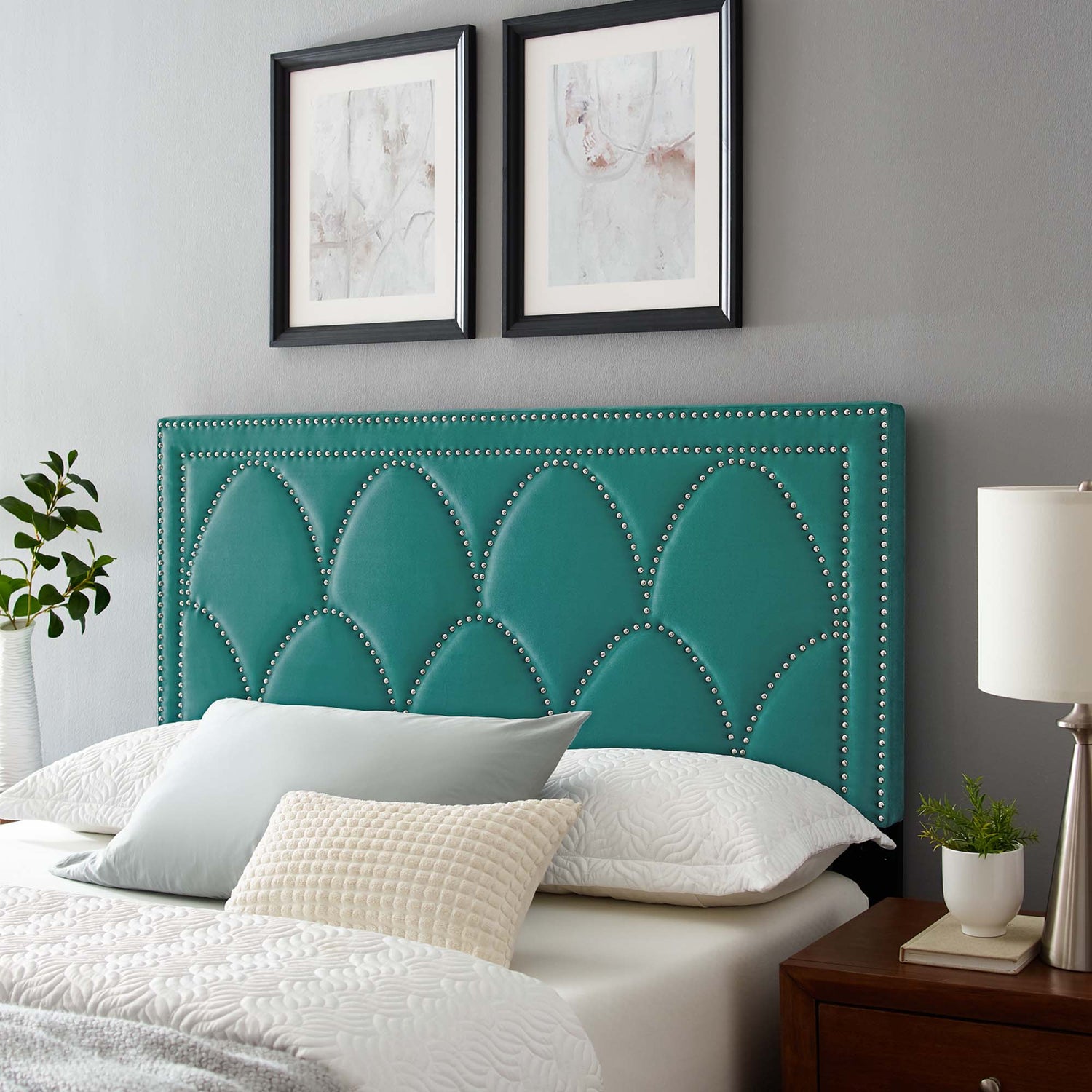 Greta Performance Velvet Headboard by Modway