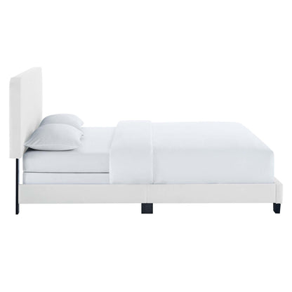 Celine Channel Tufted Performance Velvet Bed by Modway
