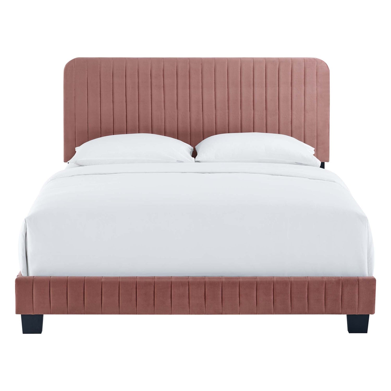 Celine Channel Tufted Performance Velvet Bed by Modway