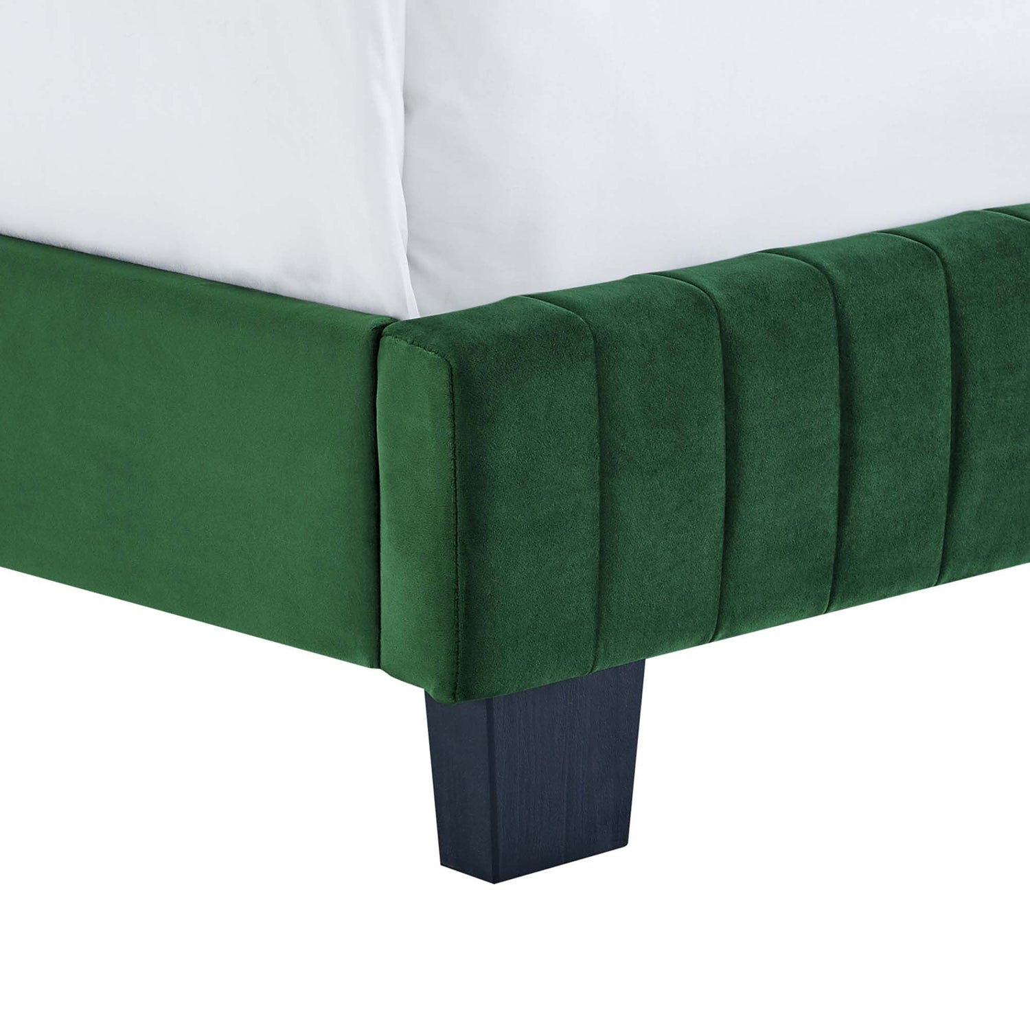 Celine Channel Tufted Performance Velvet Bed by Modway
