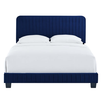 Celine Channel Tufted Performance Velvet Bed by Modway