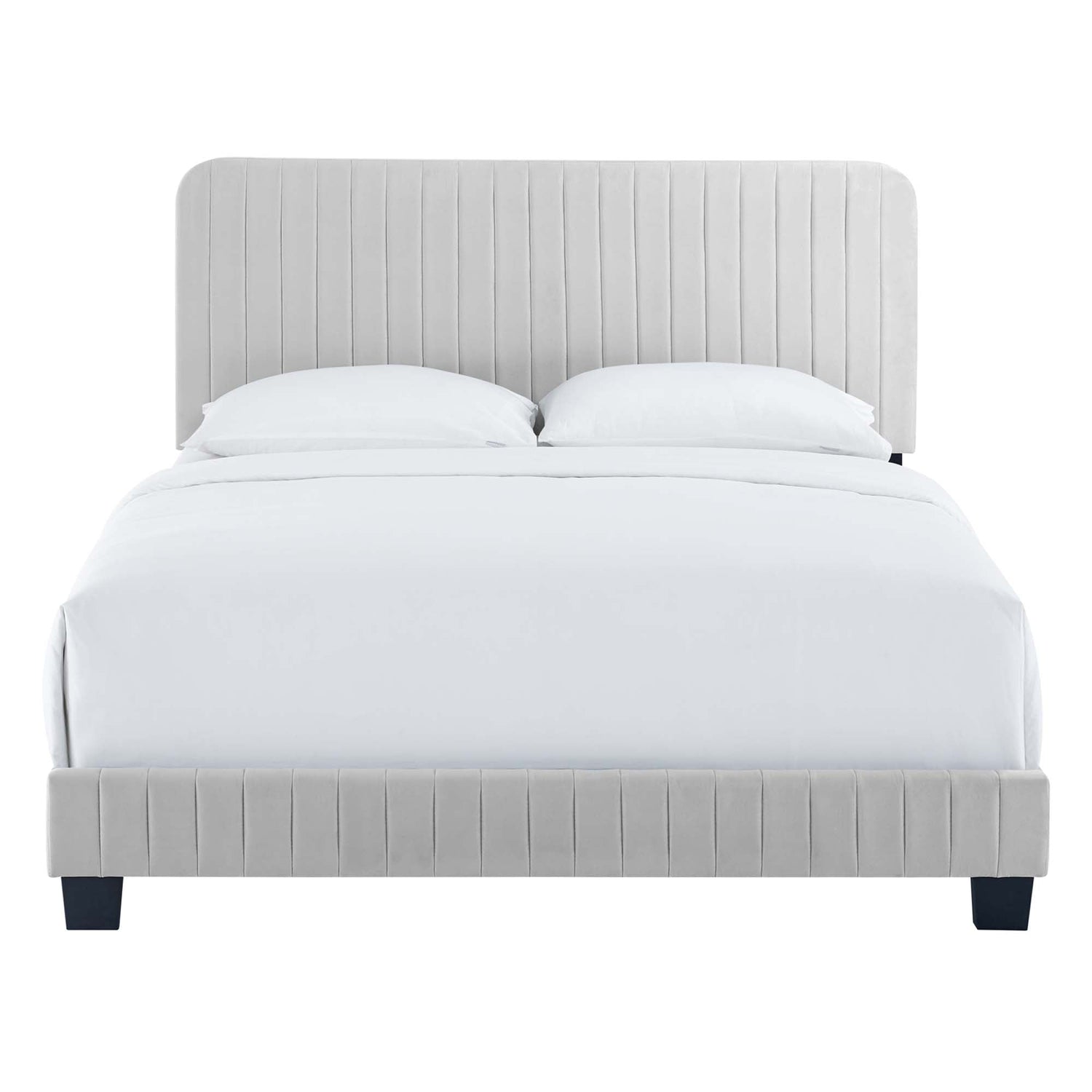 Celine Channel Tufted Performance Velvet Bed by Modway