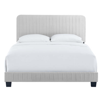 Celine Channel Tufted Performance Velvet Bed by Modway