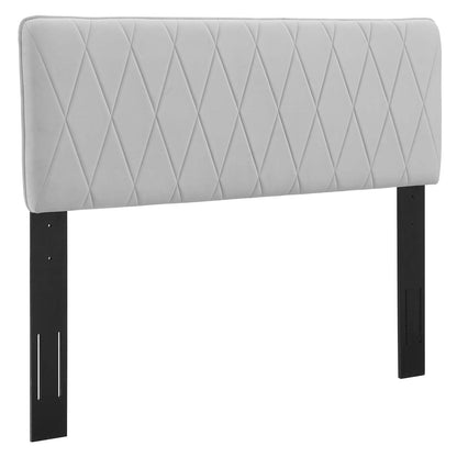 Leila Performance Velvet Headboard By HouseBean