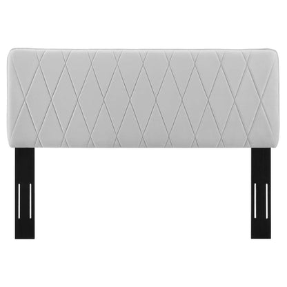 Leila Performance Velvet Headboard By HouseBean