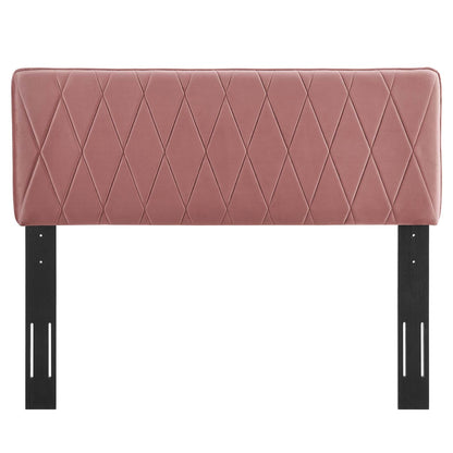 Leila Performance Velvet Headboard By HouseBean