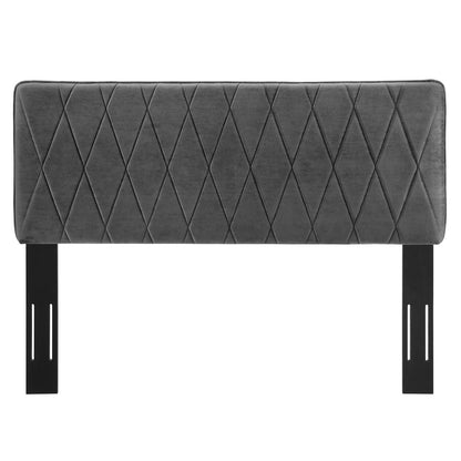 Leila Performance Velvet Headboard By HouseBean