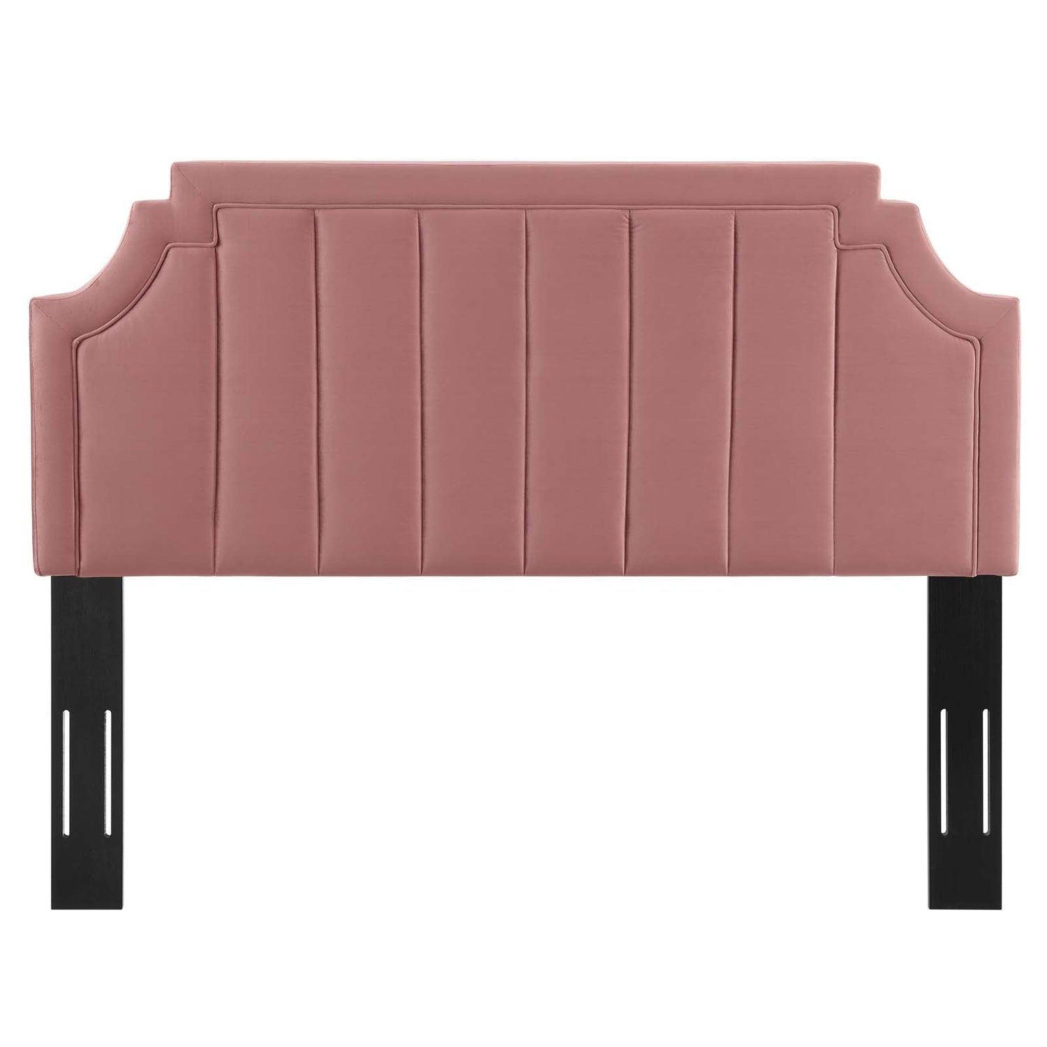 Alyona Channel Tufted Performance Velvet Headboard By HouseBean