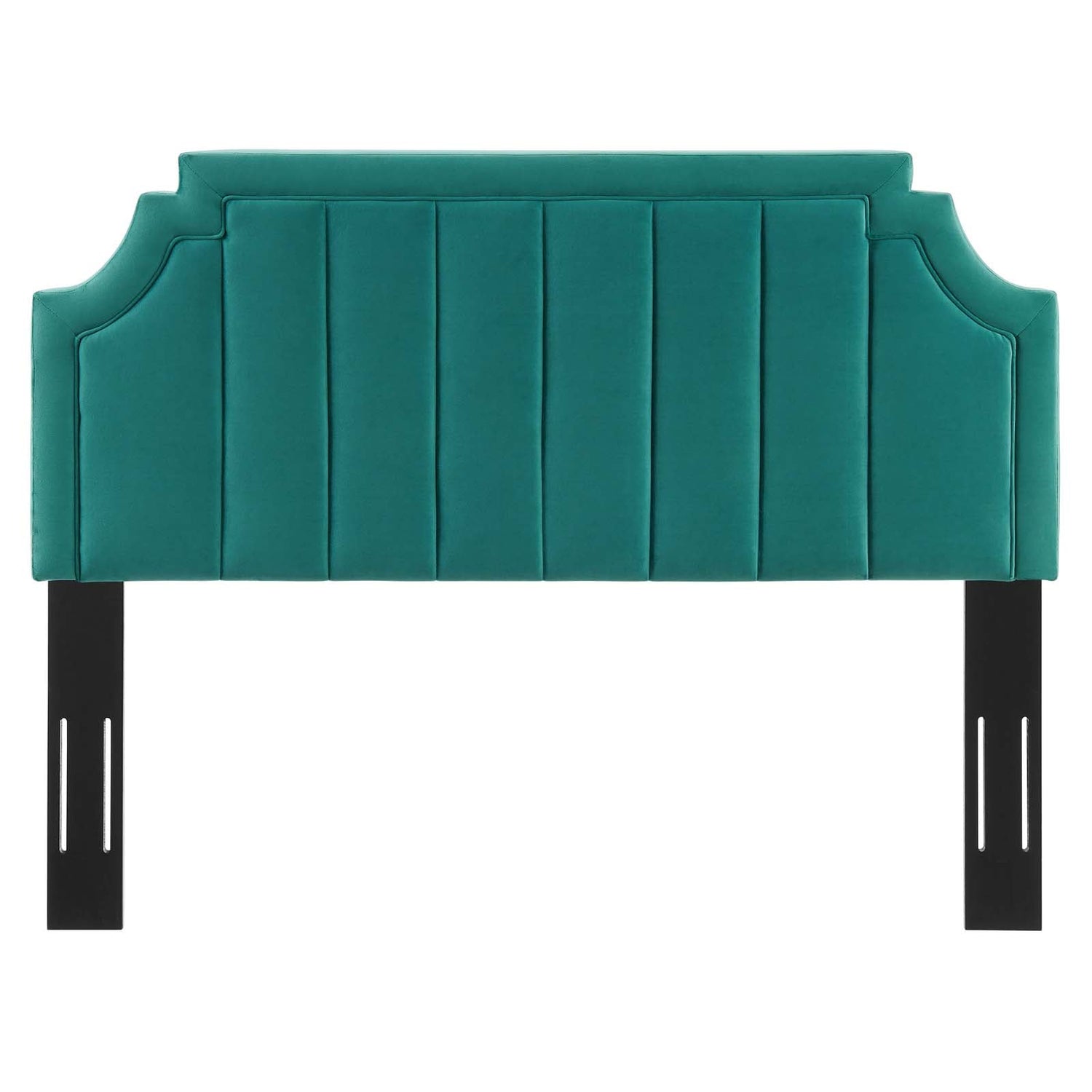 Alyona Channel Tufted Performance Velvet Headboard By HouseBean