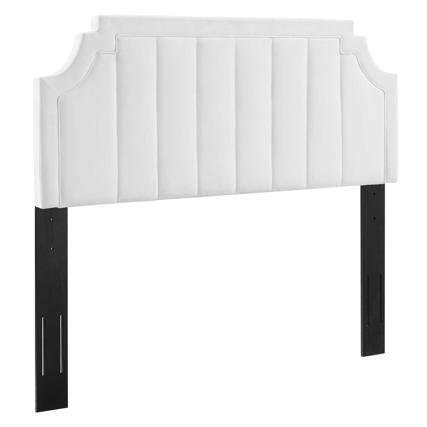 Alyona Channel Tufted Performance Velvet Headboard By HouseBean