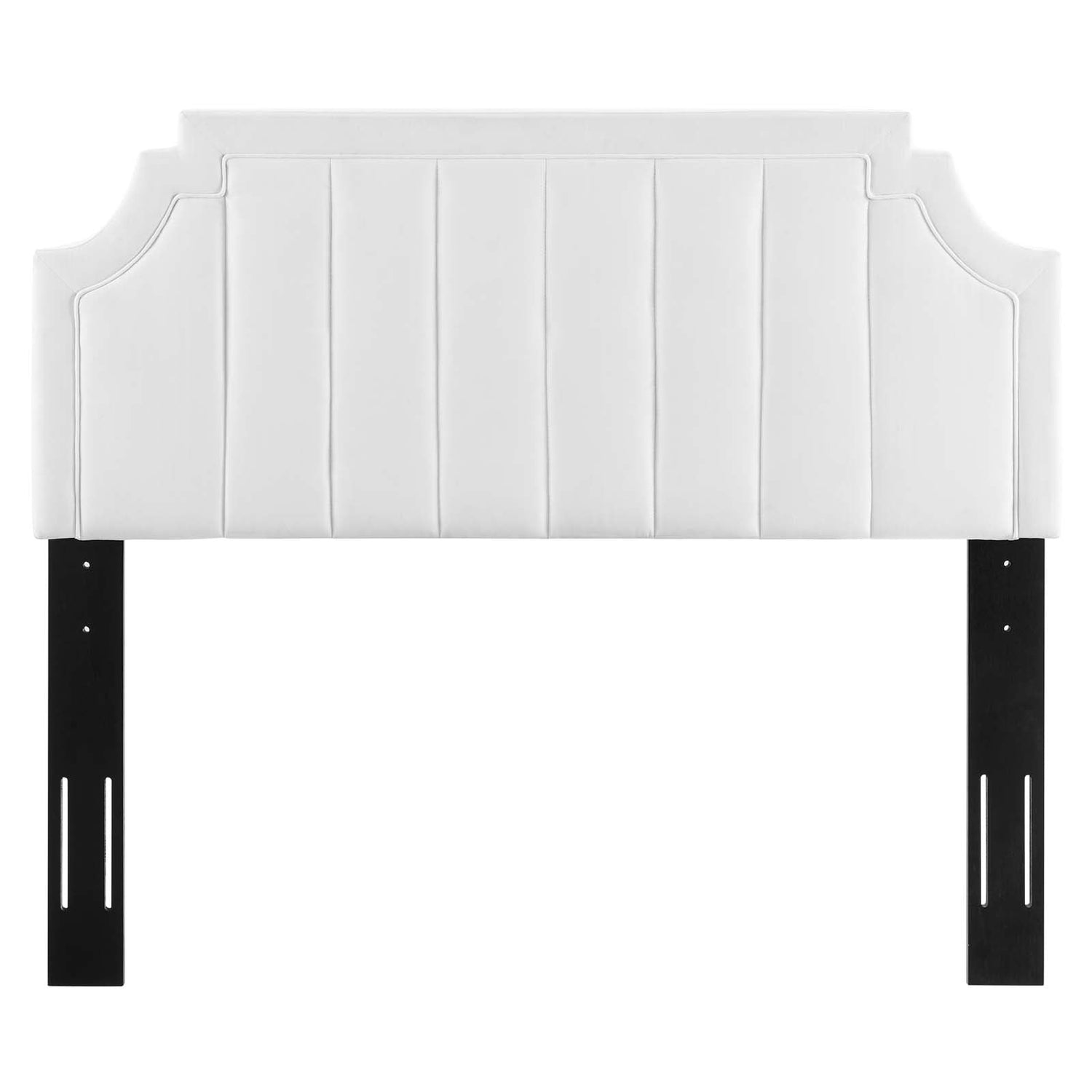 Alyona Channel Tufted Performance Velvet Headboard By HouseBean