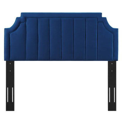 Alyona Channel Tufted Performance Velvet Headboard By HouseBean