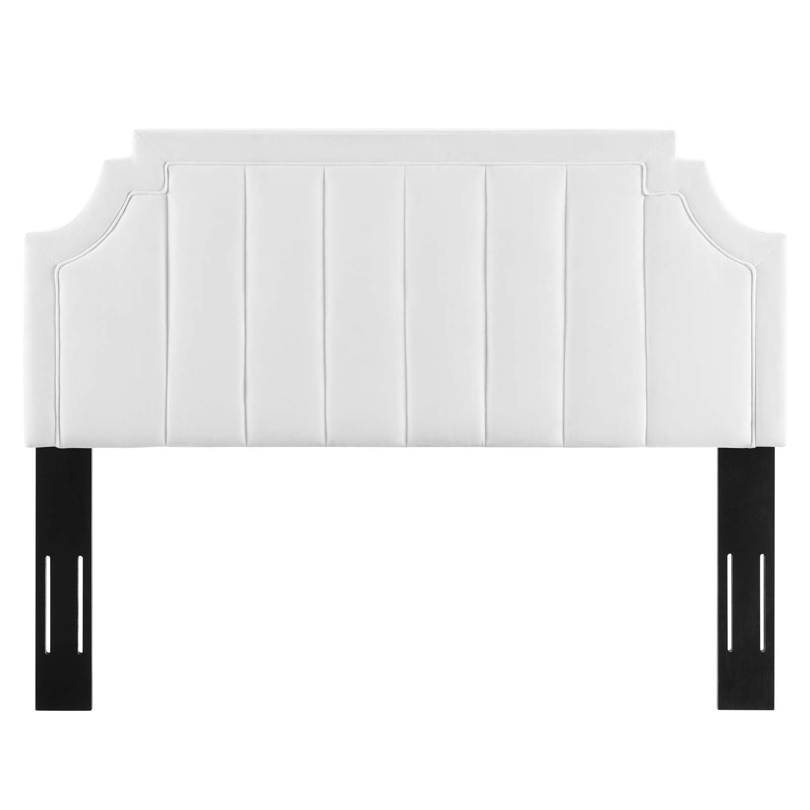 Alyona Channel Tufted Performance Velvet Headboard By HouseBean