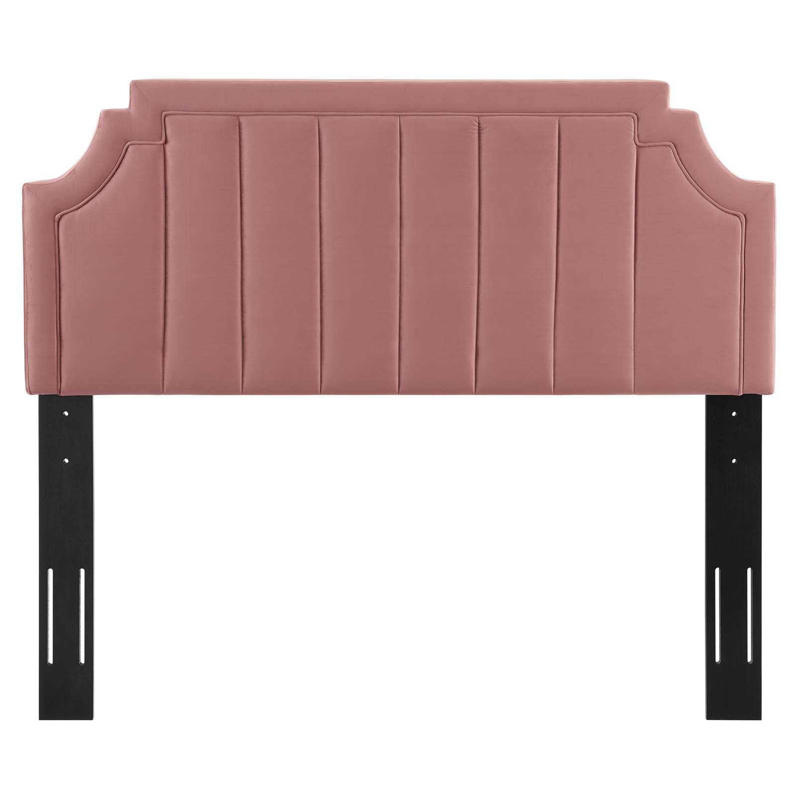 Alyona Channel Tufted Performance Velvet Headboard By HouseBean