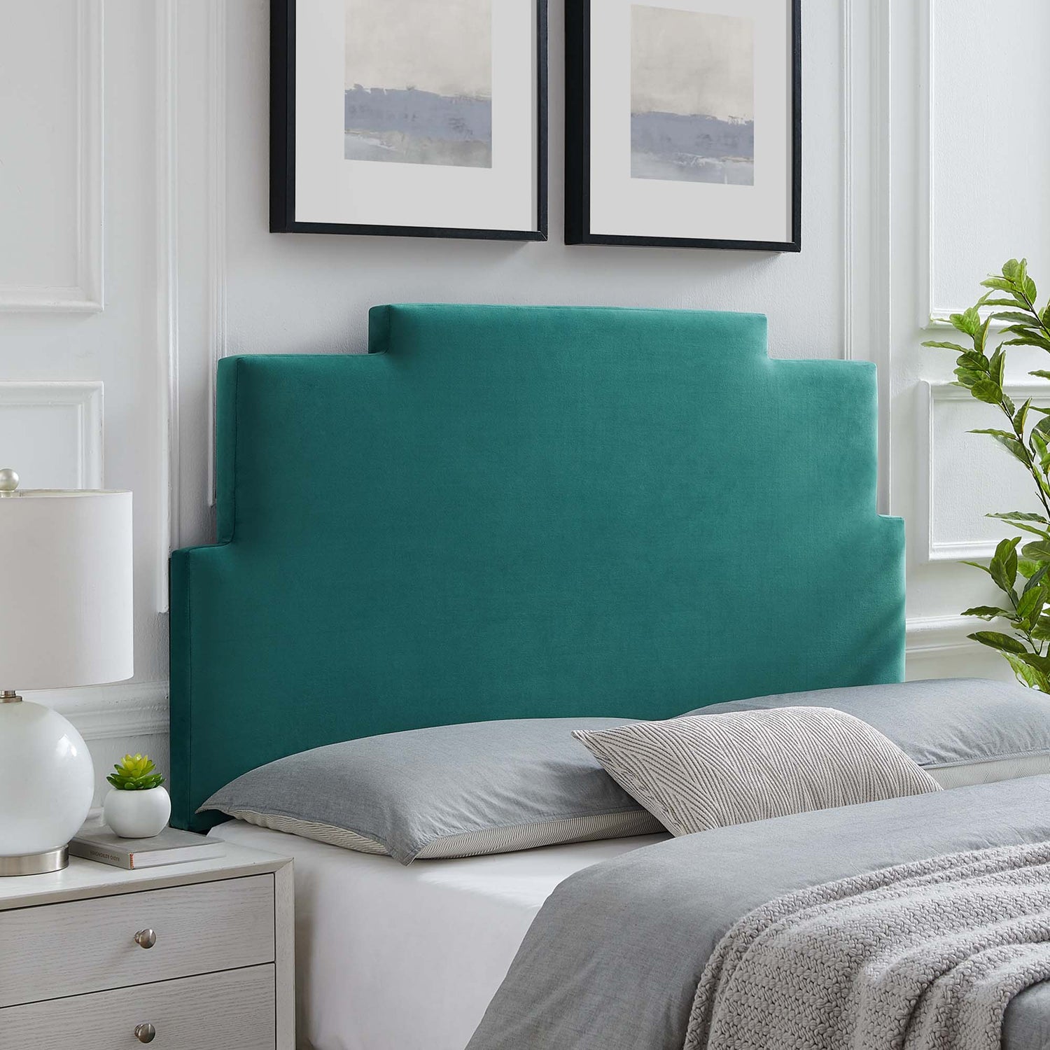 Kasia Performance Velvet Headboard by Modway