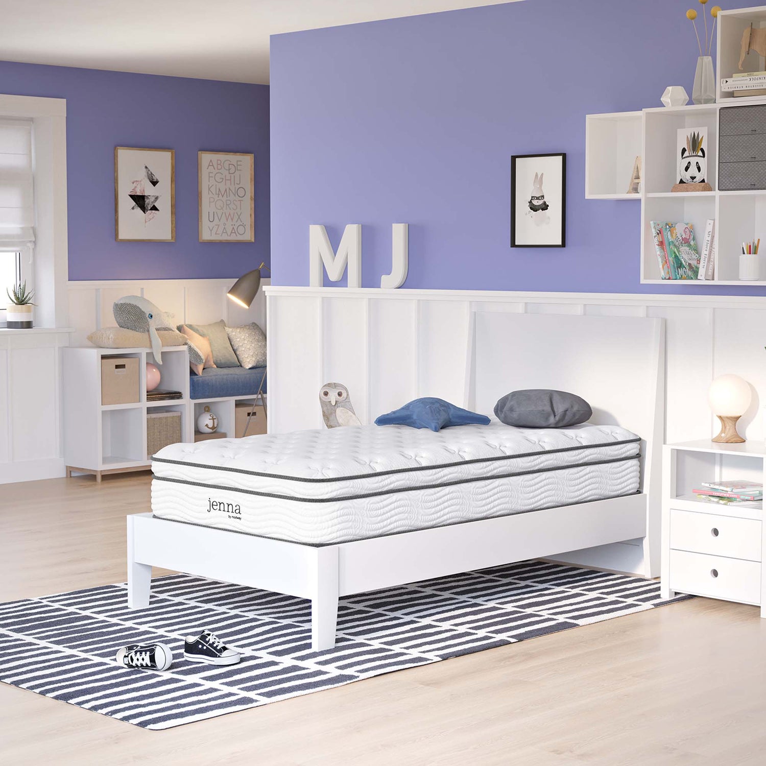 Jenna Innerspring and Foam Mattress by Modway