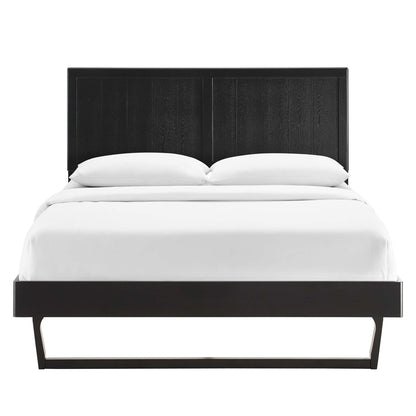 Alana Wood Platform Bed With Angular Frame by Modway