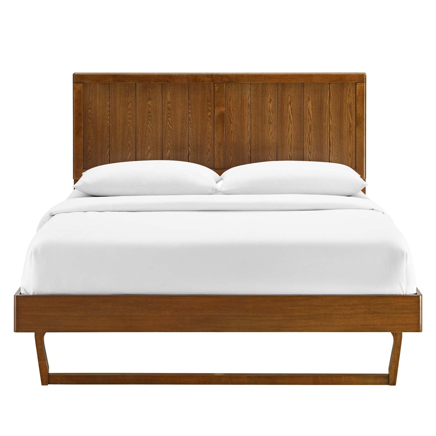 Alana Wood Platform Bed With Angular Frame by Modway