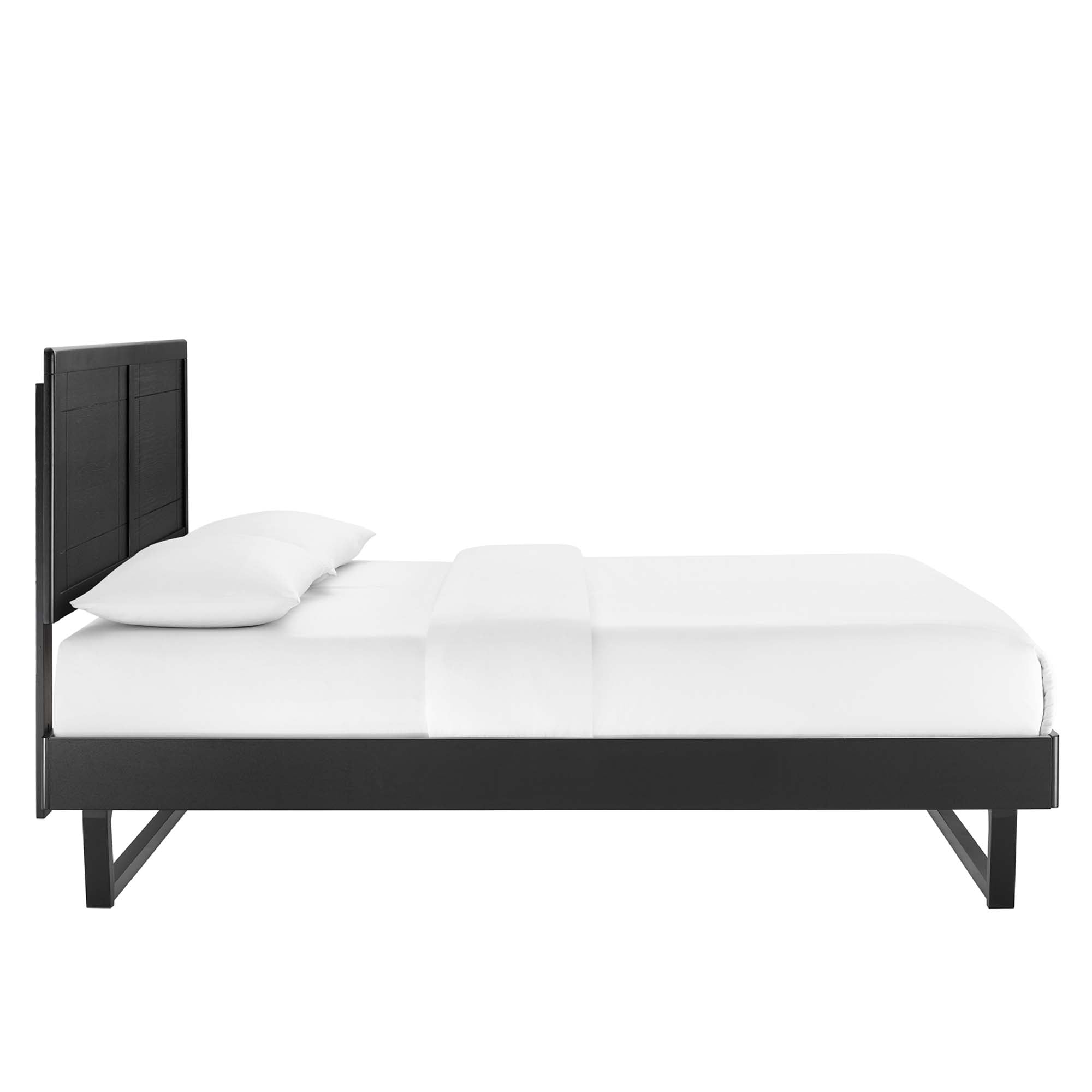 Marlee Wood Platform Bed With Angular Frame by Modway